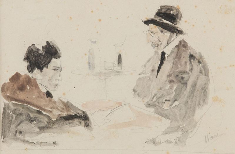Lorenzo Viani - Figure al Bar