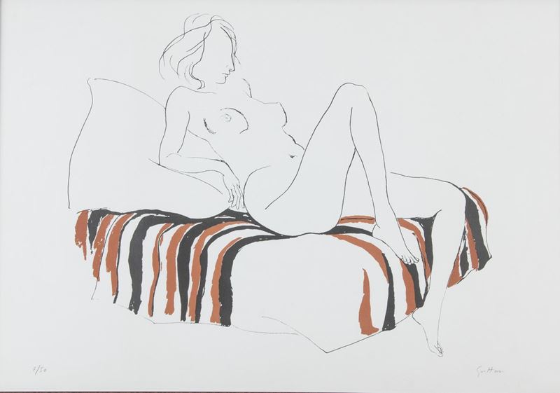 Renato Guttuso - Nudo