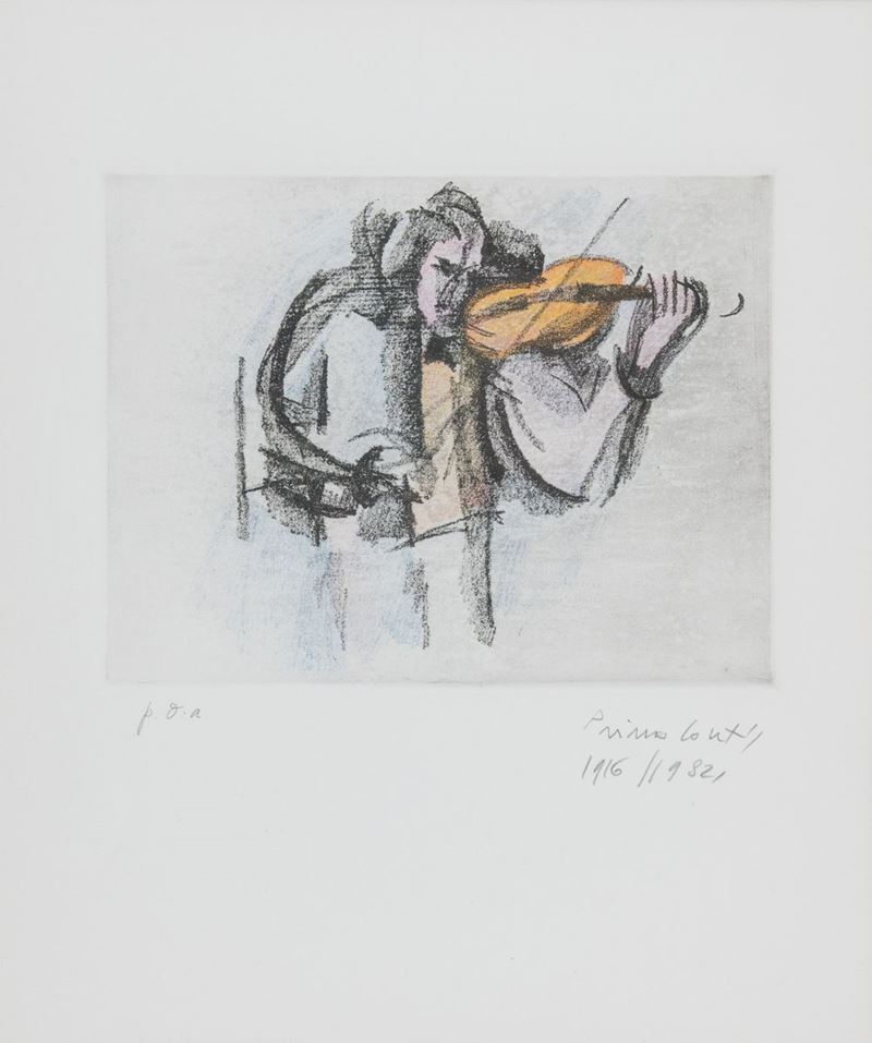 Primo Conti - Violinista