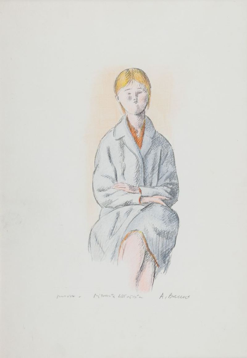 Antonio Bueno - Figura Seduta