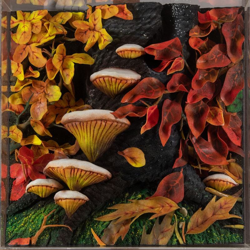 Piero Gilardi - Sottobosco Autunnale