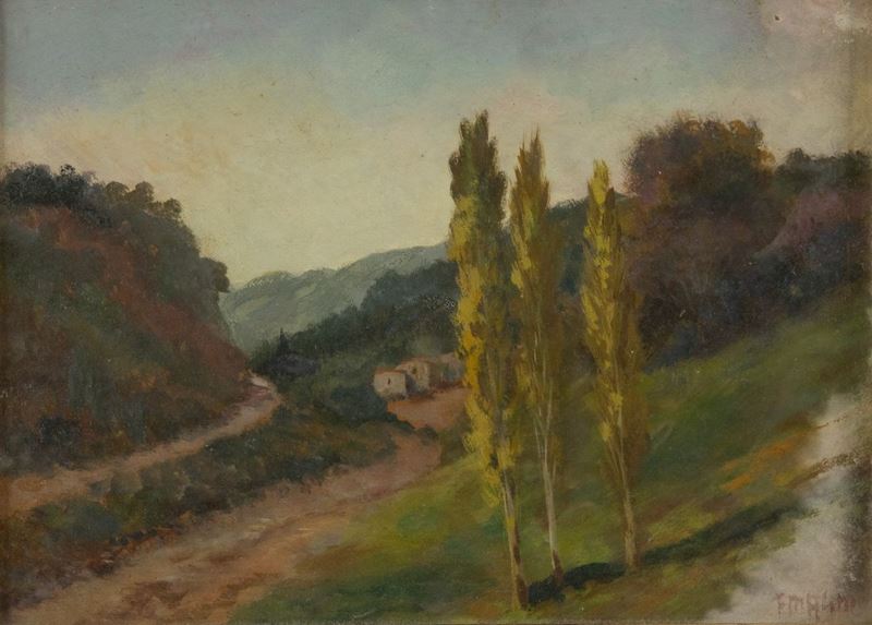 Fausto Magni - Scorcio di Paese