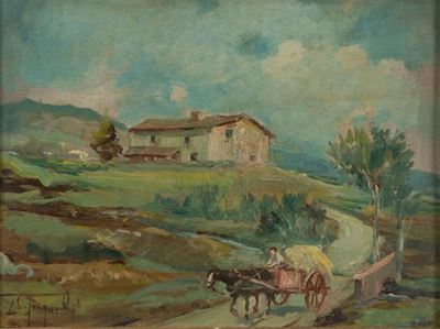 Paesaggio con Barroccio