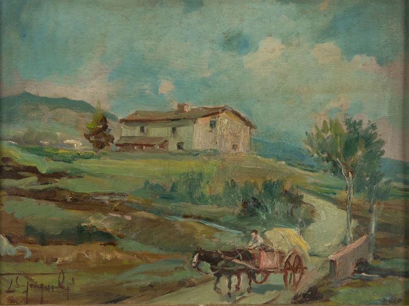 Ledo Gragnoli - Paesaggio con Barroccio