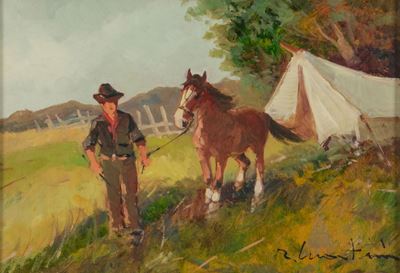 Uomo con Cavallo
