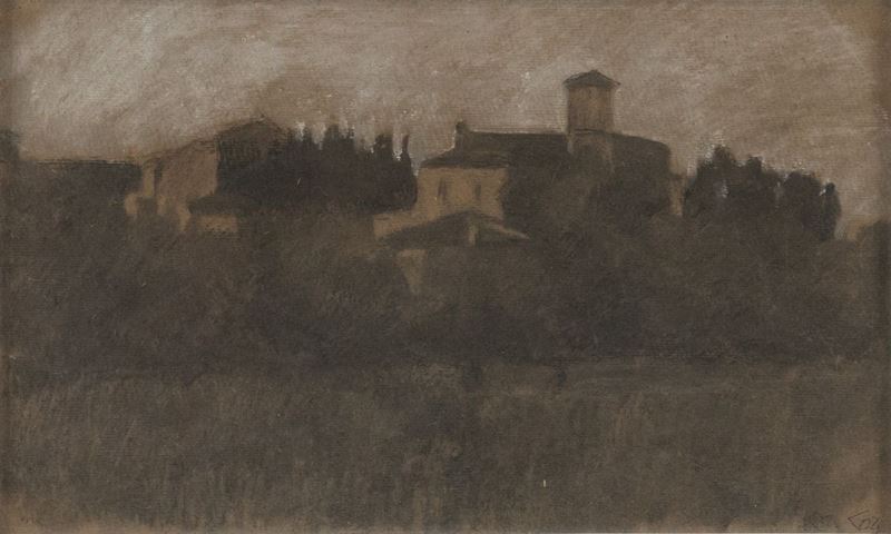 Scuola Toscana Metà XX Secolo - Paesaggio