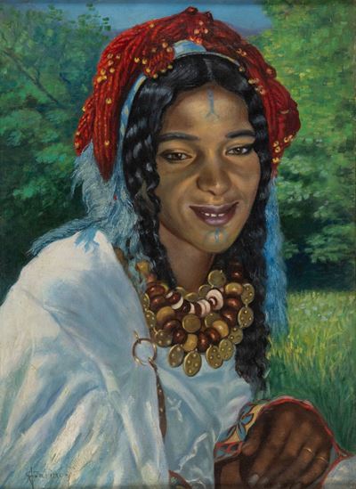 Figura di Donna Orientale