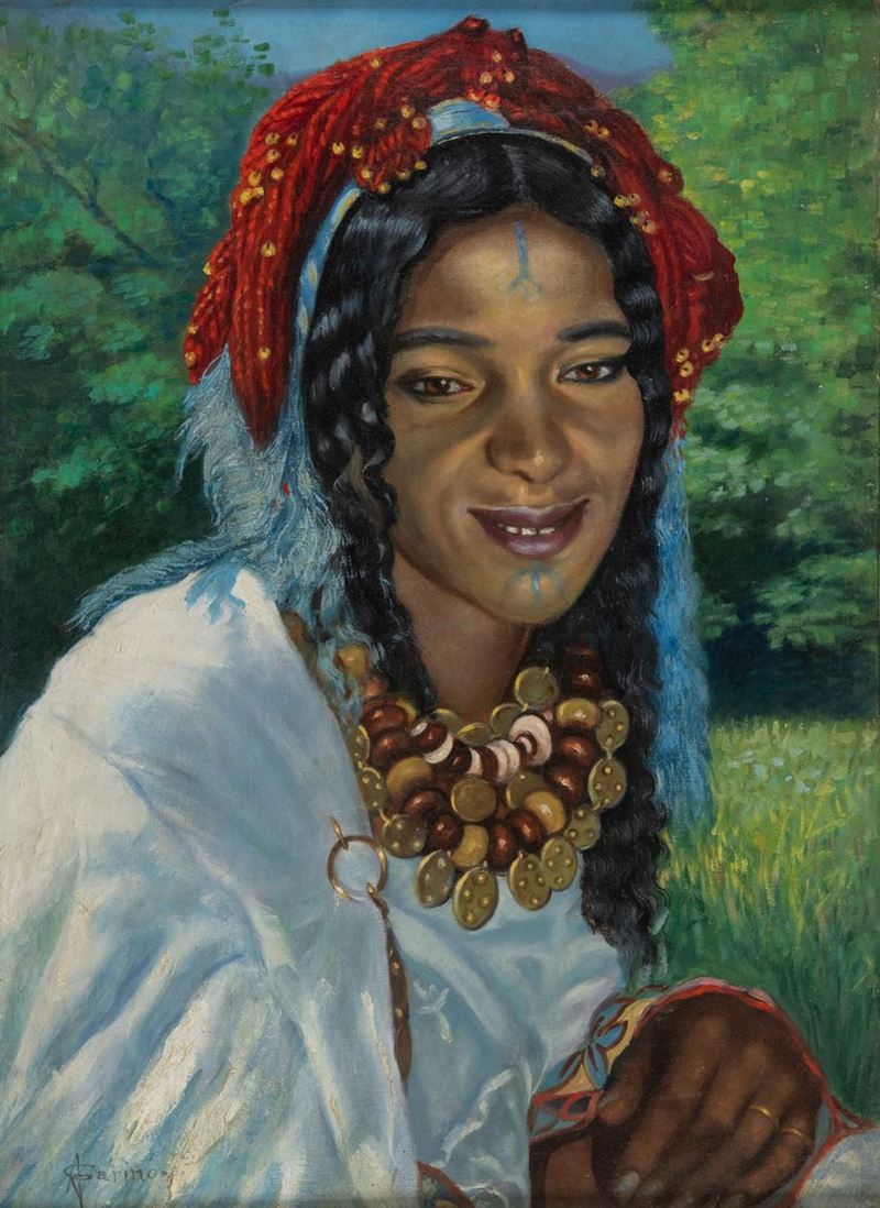 Anonimo Inizio XX Secolo - Figura di Donna Orientale