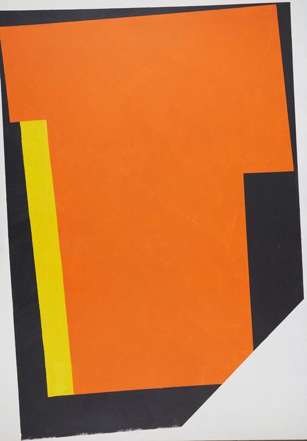 Gianfranco Pardi : Controcampo 1  (2009)  - Olio su tela riportata su tavola - Asta Asta di Arte Moderna e Contemporanea '800 e '900 - Fabiani Arte