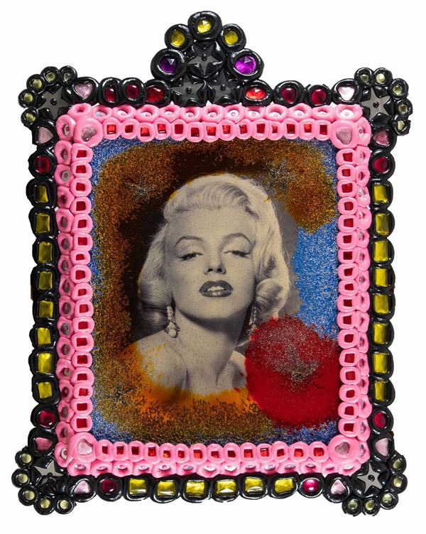 Omar Ronda : Marilyn Iron Frozen  (2012)  - Fusione di resine e materiale plastico - Asta Asta di Arte Moderna e Contemporanea '800 e '900	 - Fabiani Arte