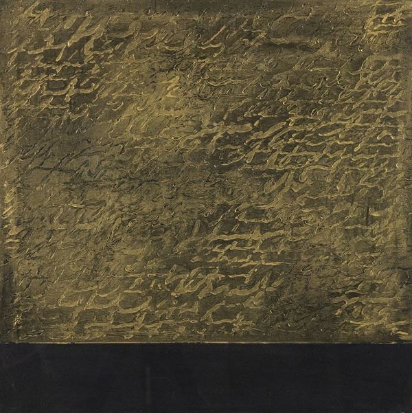 Alfredo Rapetti : Oro  (2010)  - Olio su tela - Asta Asta di Arte Moderna e Contemporanea '800 e '900	 - Fabiani Arte