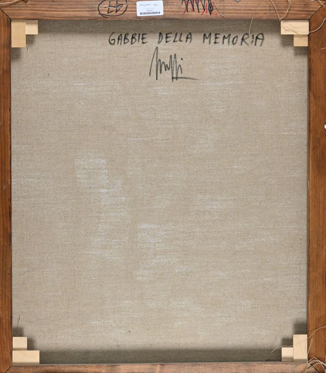 Marcello Scuffi - Gabbie della Memoria