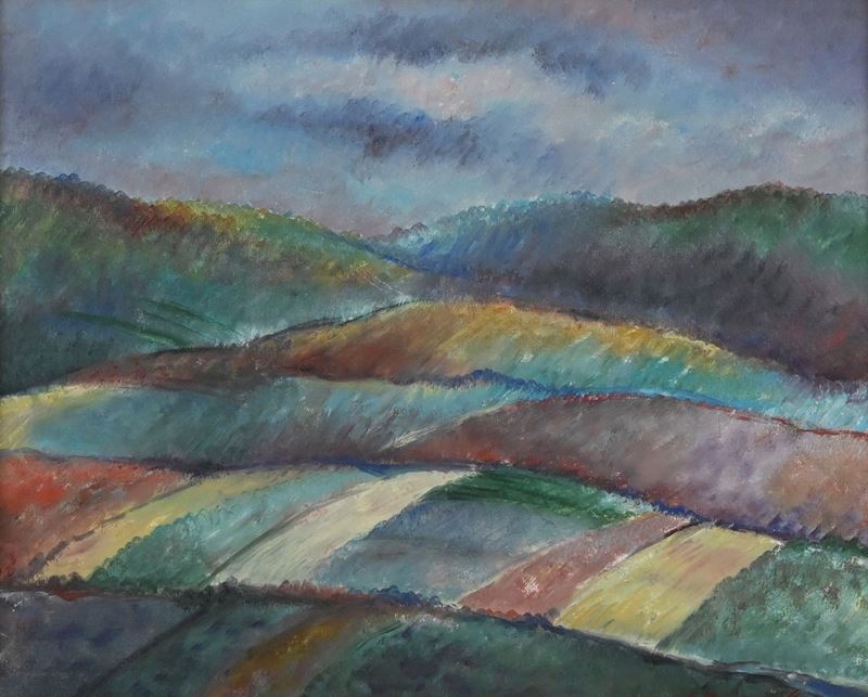 Giovanni Omiccioli - Cielo e Colline di Sera