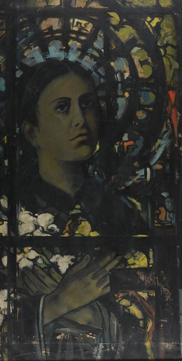 Bruno Saetti - Santa Maria Goretti