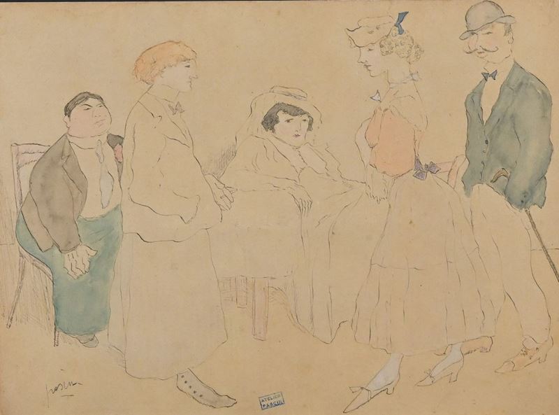 Jules Pascin - Figure