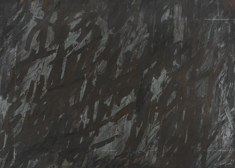 Rafael Garcia Canogar - Senza Titolo, 1979