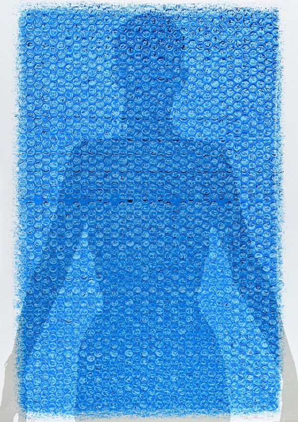 Theo Gallino - Figura femminile blu