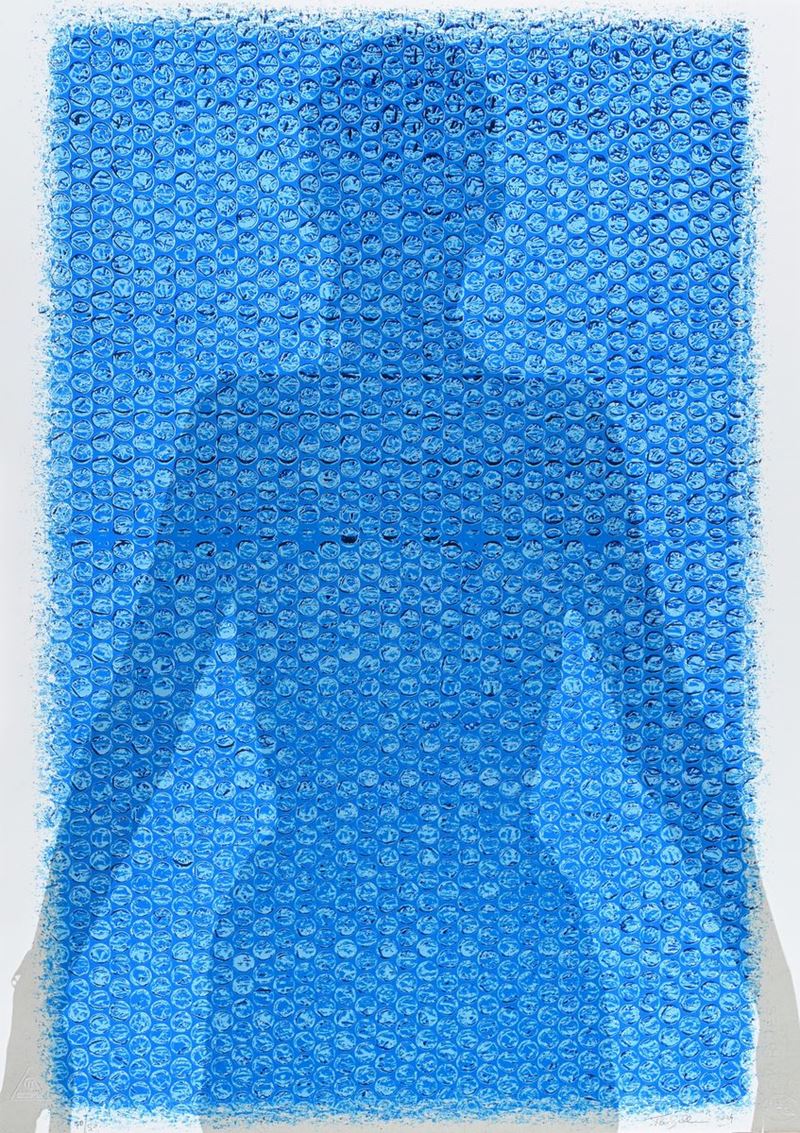 Theo Gallino - Figura Femminile Blu