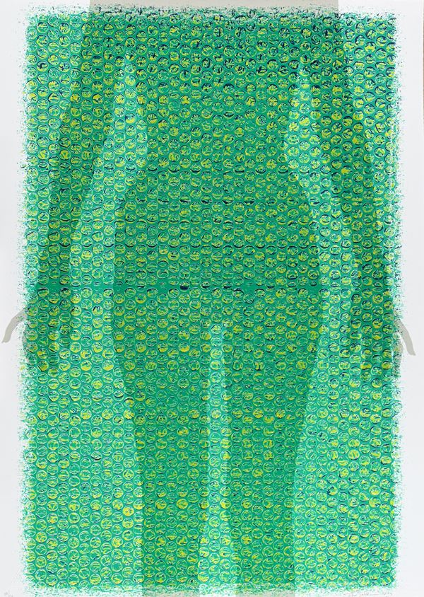 Theo Gallino - Figura femminile verde