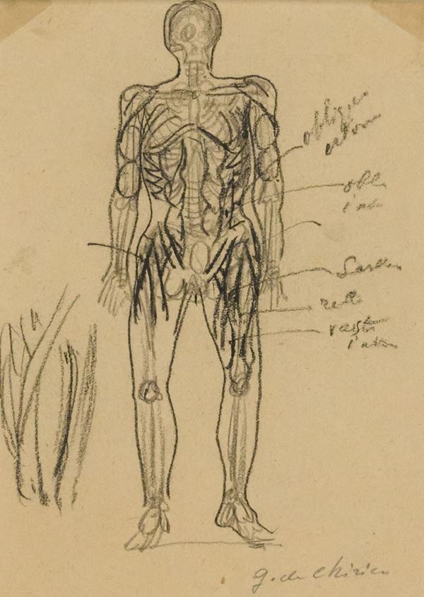 Giorgio De Chirico - Studio anatomico