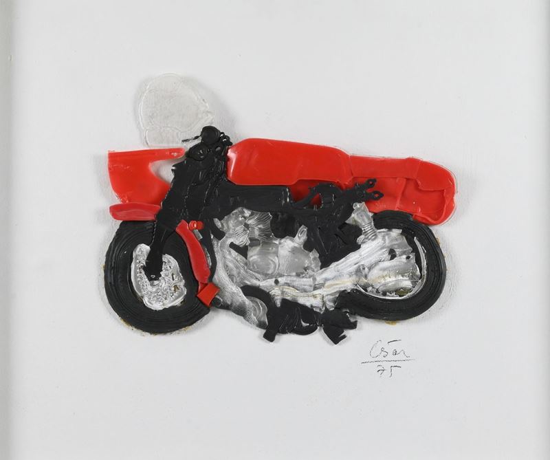César (baldaccini César) - Compressed Motorcycle