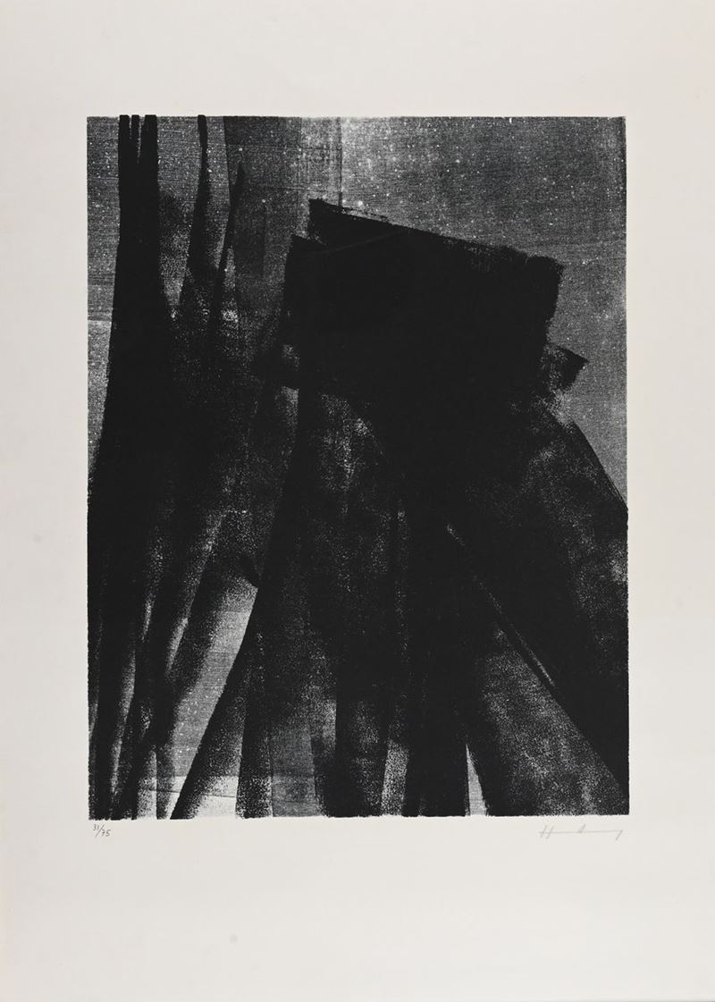 Hans Hartung - Senza Titolo
