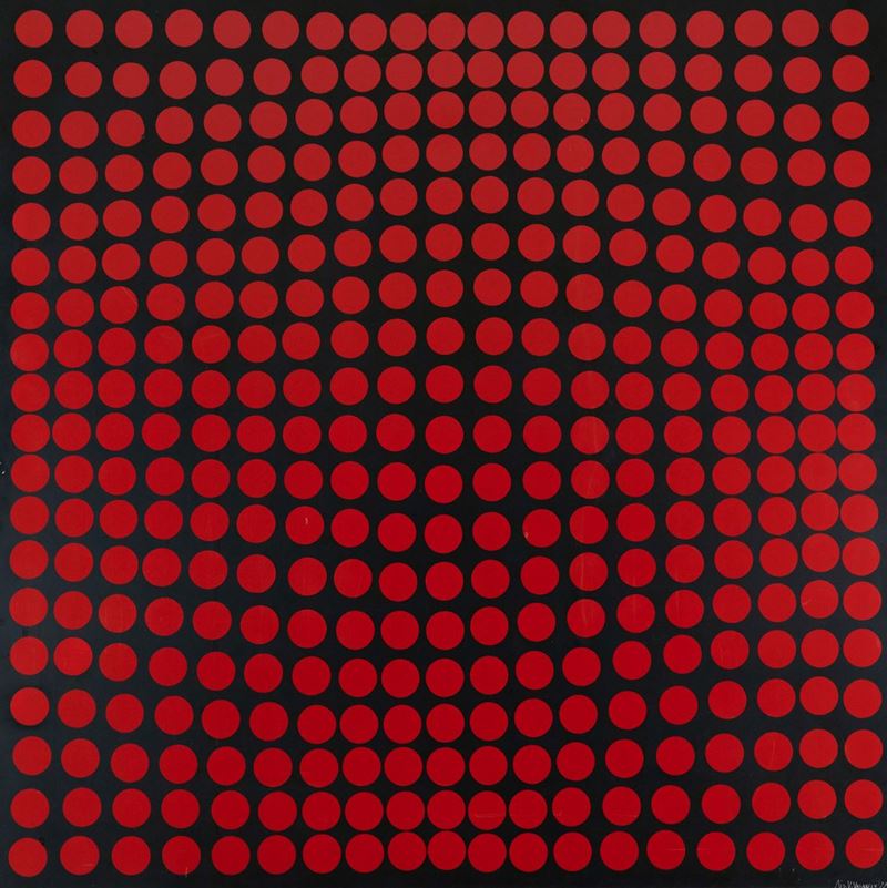 Victor Vasarely - Senza Titolo