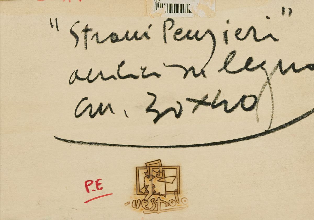 Ugo Nespolo - Strani Pensieri