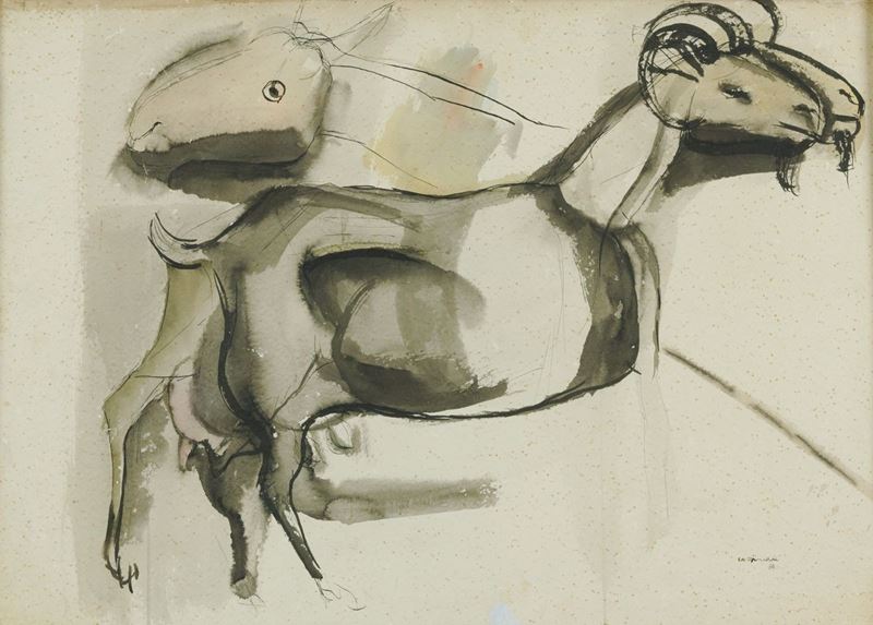 Bruno Cassinari - Studio di Animali