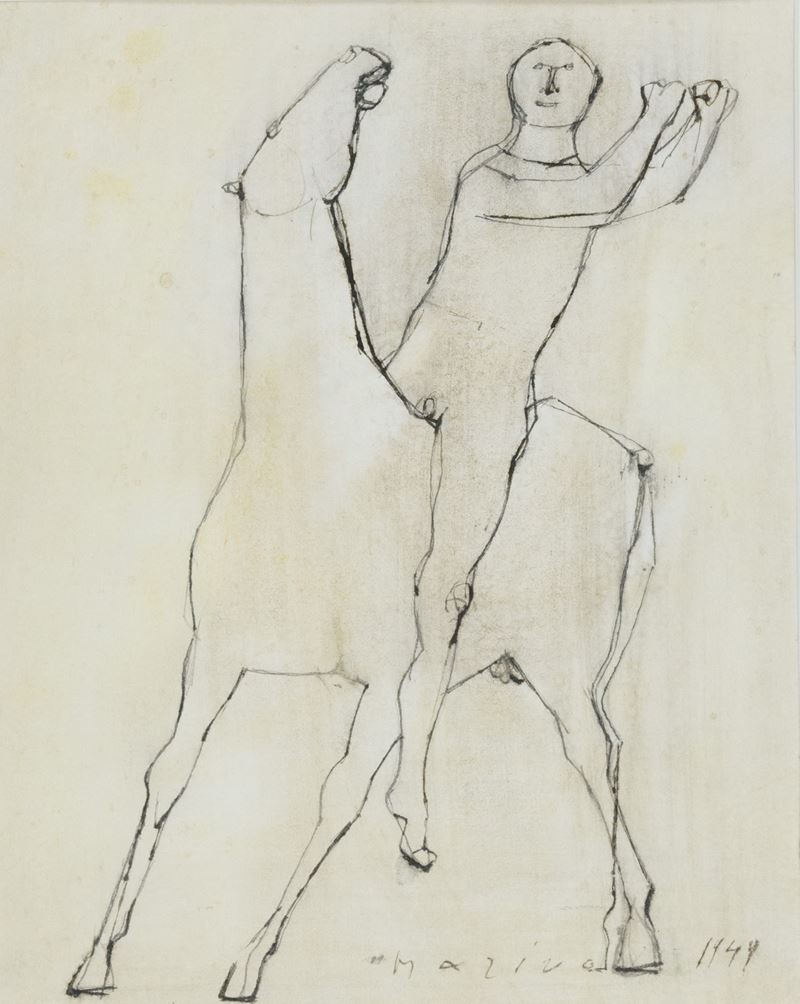 Marino Marini - Cavallo e Giocoliere