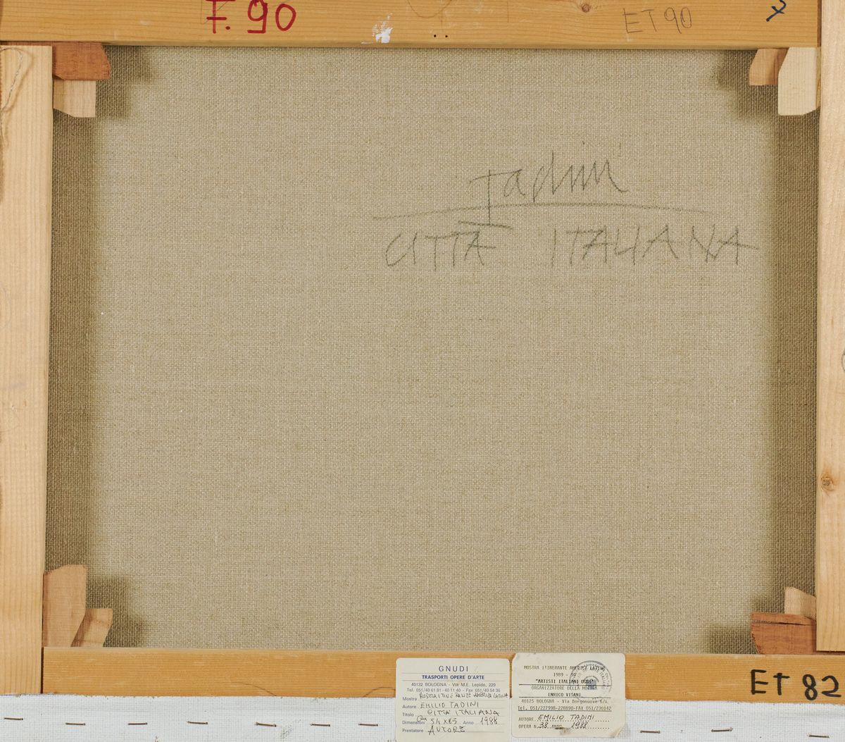 Emilio Tadini - Città Italiane