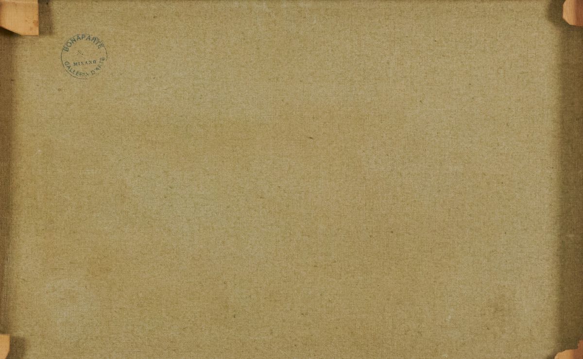 Ottone Rosai - Paesaggio con Alberi e Case
