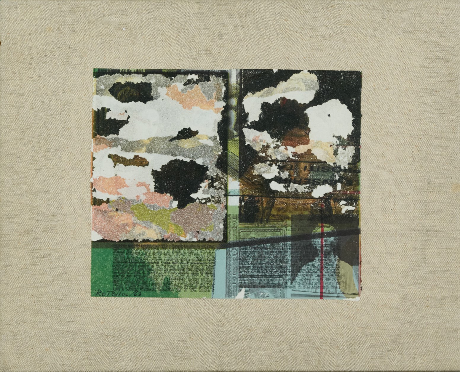 Mimmo Rotella - Italica