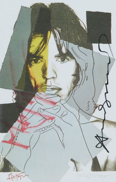 Mick Jagger Invitation Card