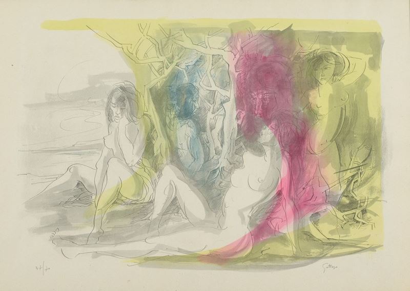 Renato Guttuso - Senza Titolo