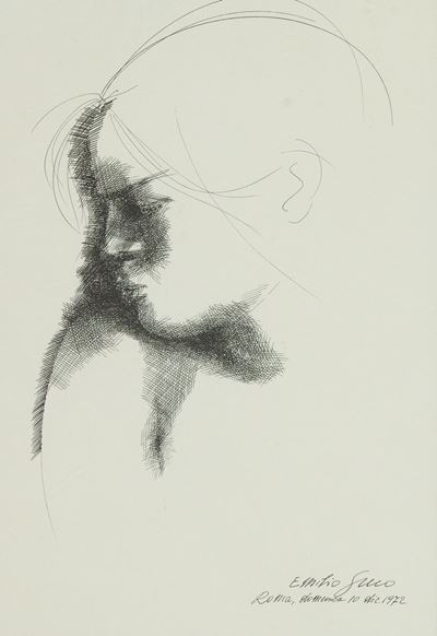 Volto - Acquaforte, 1972