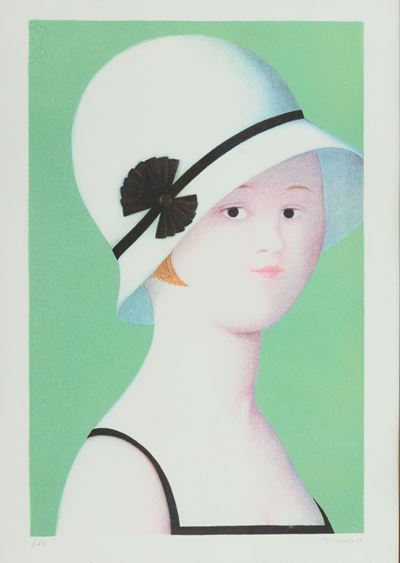 Donna con Cappello