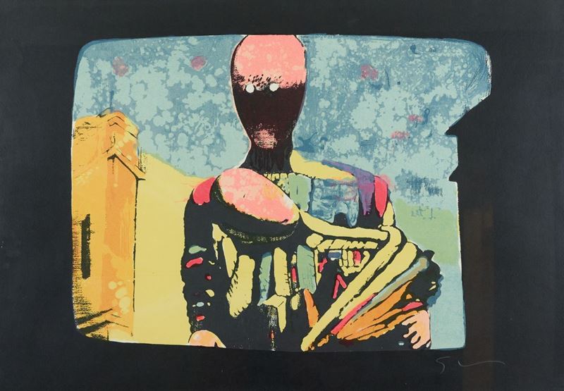 Mario Schifano - Televisore