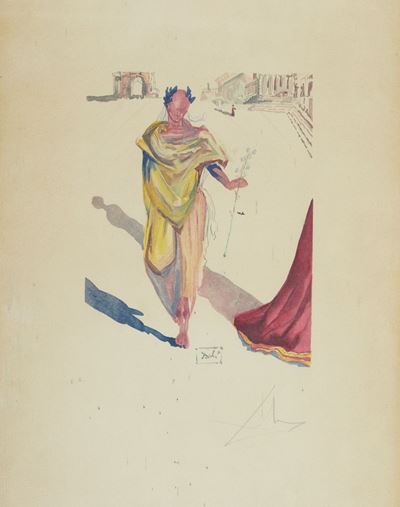 Uomo con Ramo D'olivo