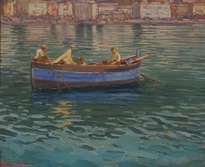 Pescatori in Liguria