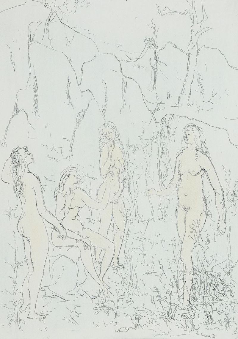 Emanuele Cavalli - Nudi