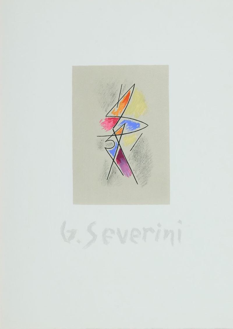 Gino Severini - Arlecchino (frontespizio)