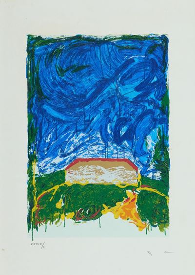 Paesaggio con Casa