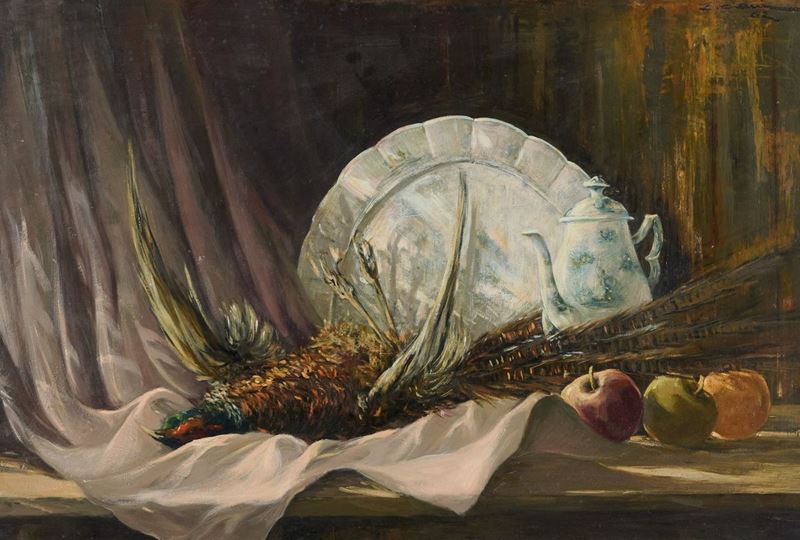 L. Ciani - Natura Morta con Fagiano