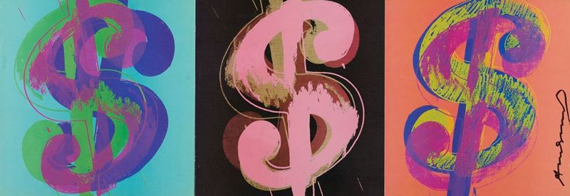 Three dollar signs