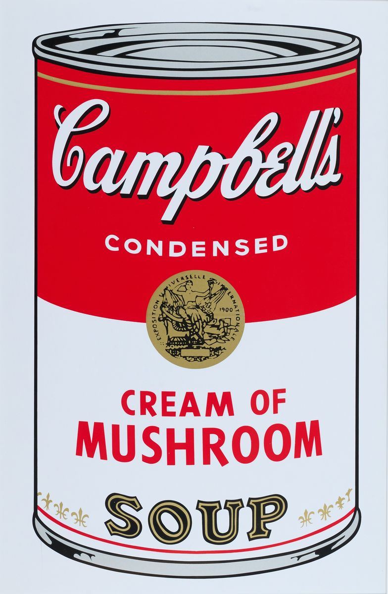 After Andy Warhol - Campbell Soup - Cream Of Mushroom