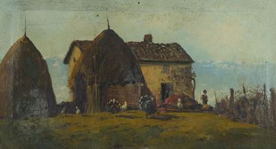 Nell'aia