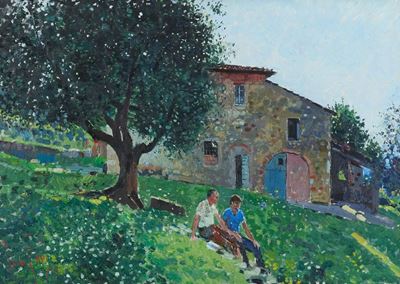Figure in Giardino