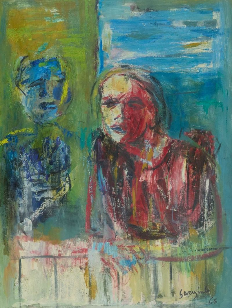 Antonio Gargiulo - Meditazione al Balcone