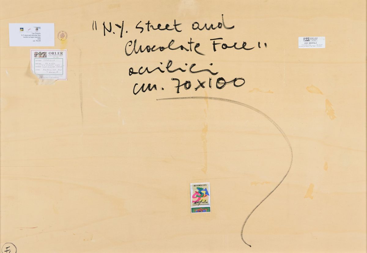 New York Street and chocolate face